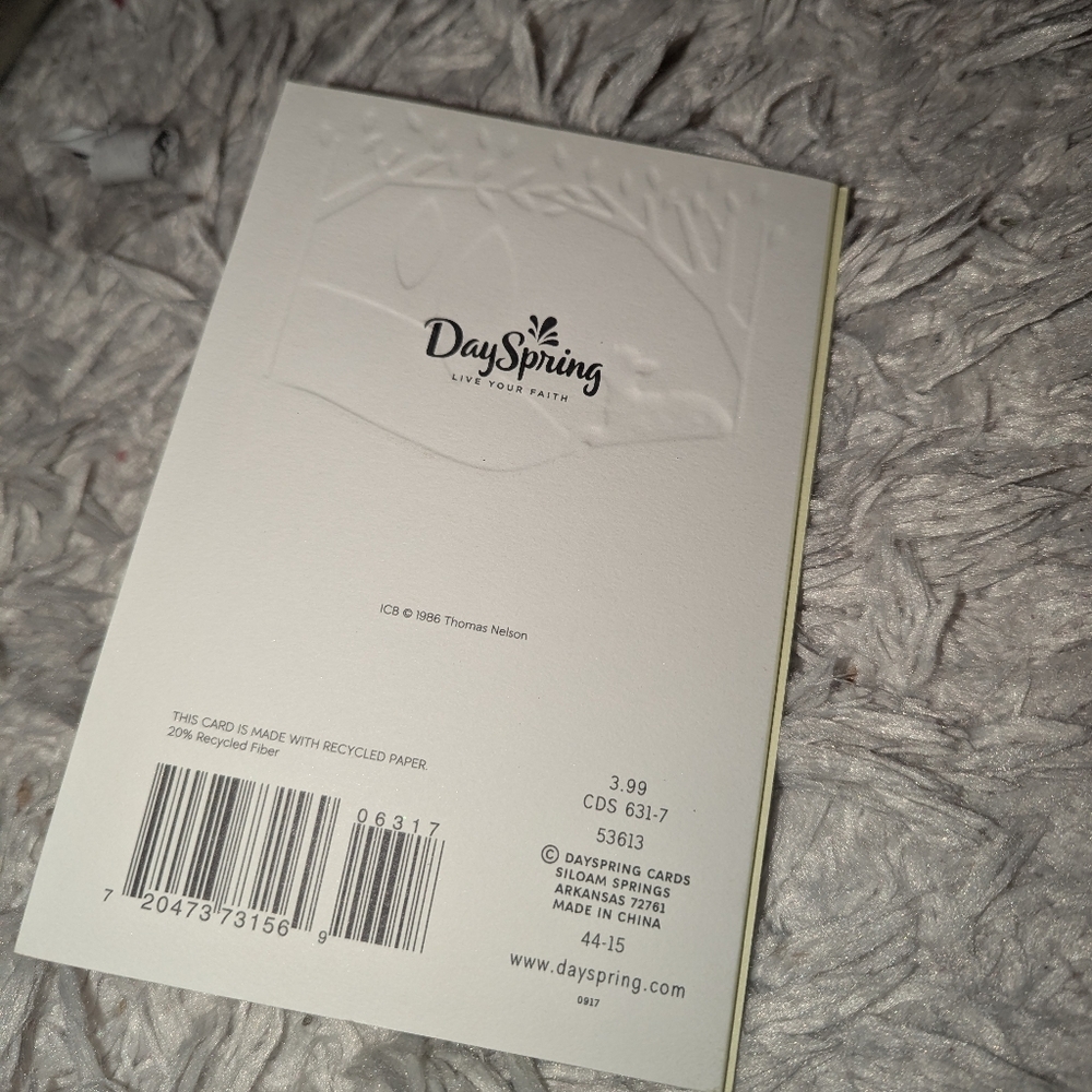 Dayspring Godson Card - Picture 3 of 3